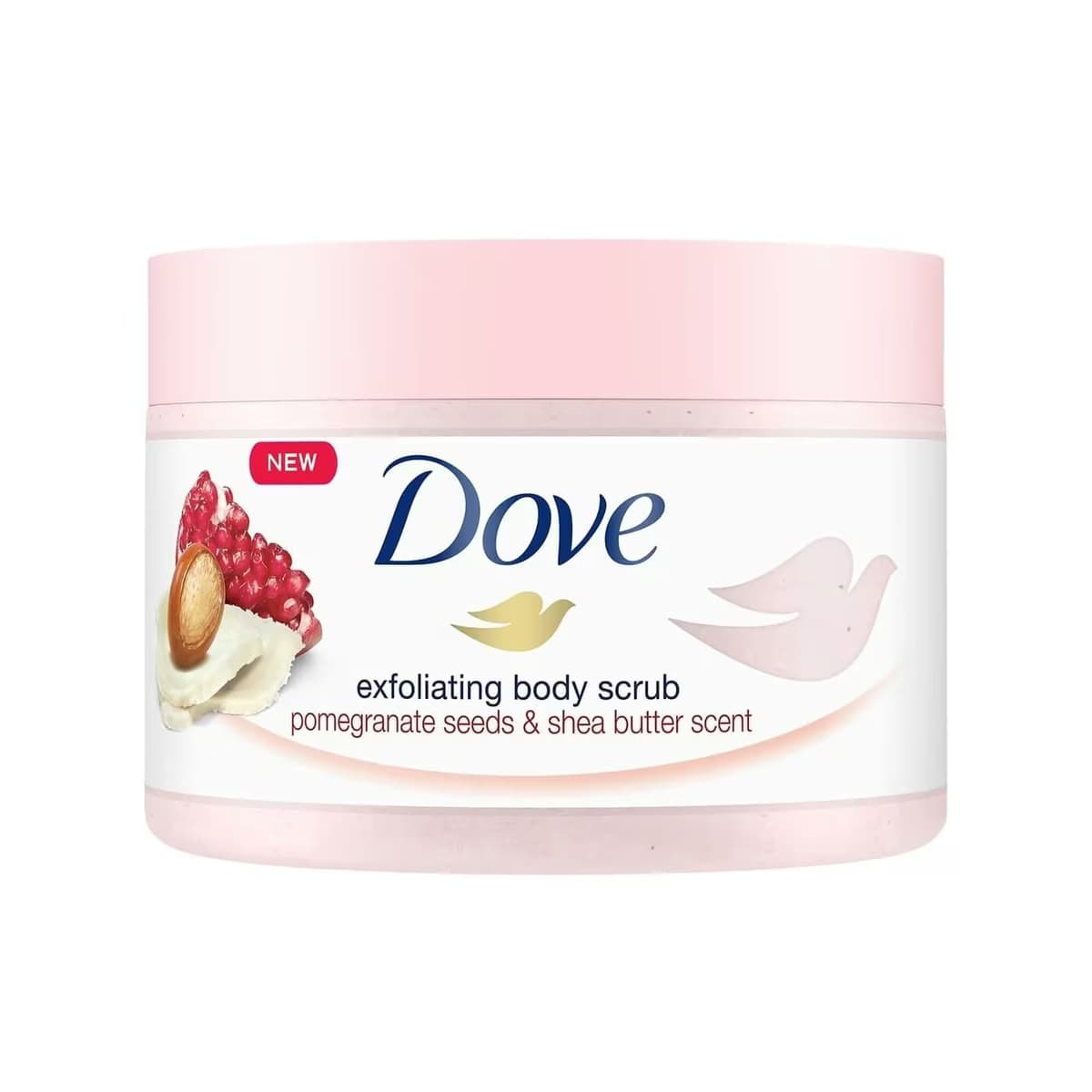 Dove Vücut Peelingi Nar Çekirdeği & Shea Yağı 225 ml