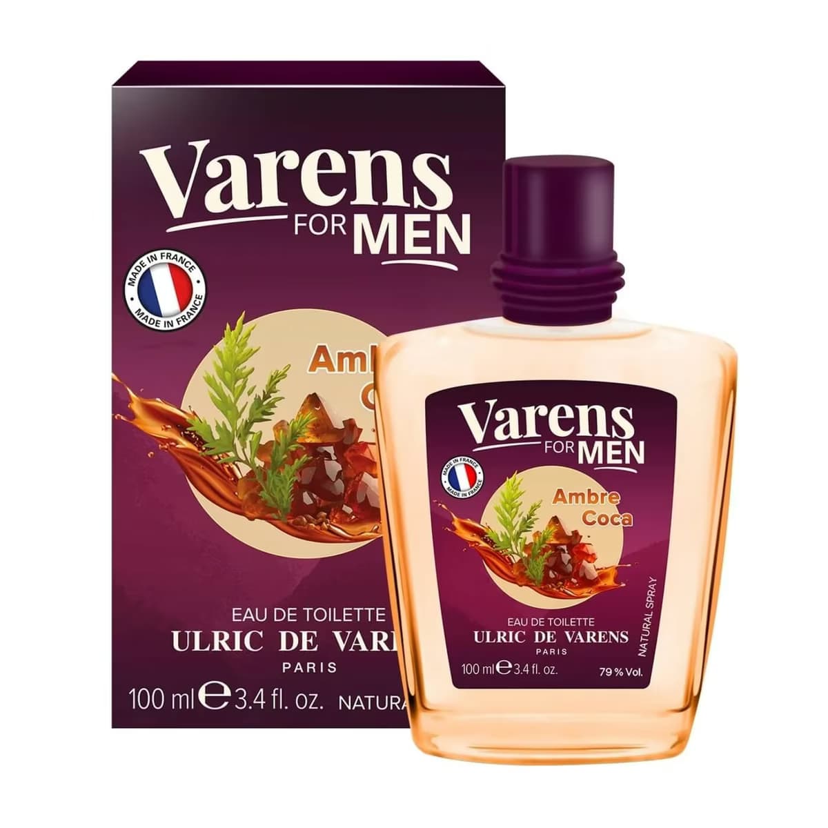 Ulric De Varens Ambre Coca EDT Erkek Parfüm, 100 ml