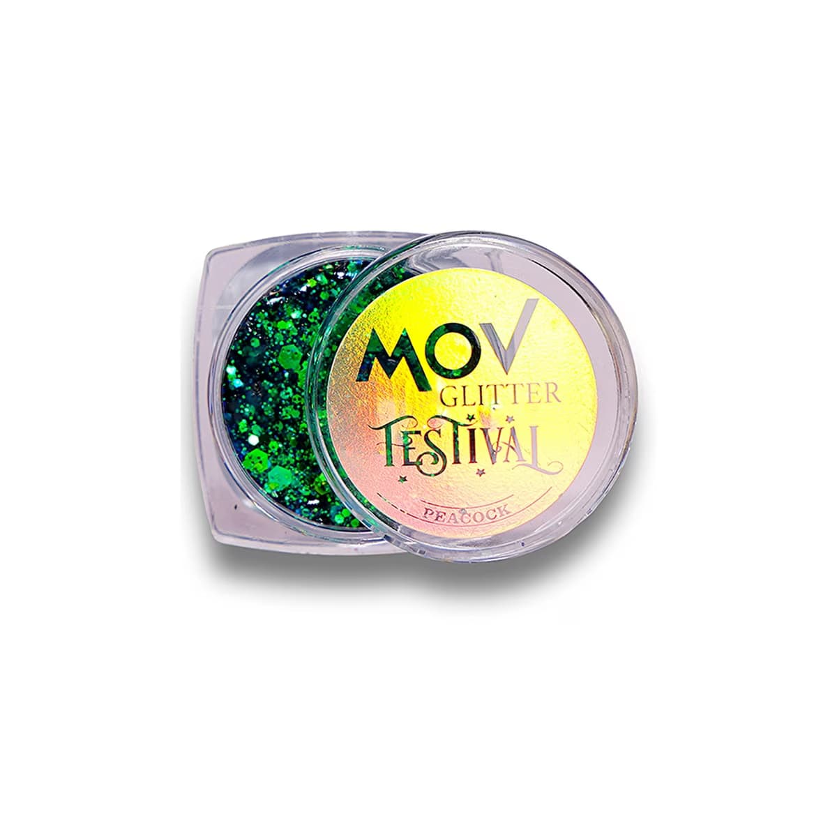 Mov Glitter Krem Festival No:10 Peacock - Gratis