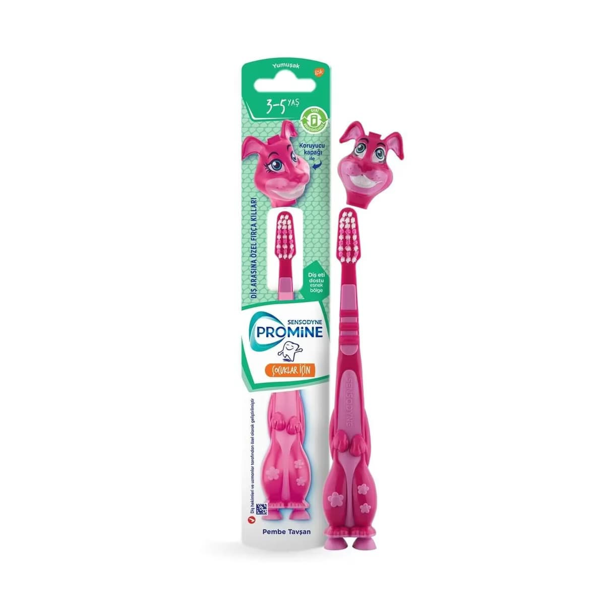 Sensodyne Promine Diş Fırçası Çocuk Yumuşak 3-5 Yaş Tavşan 3-5 Yaş 1 adet