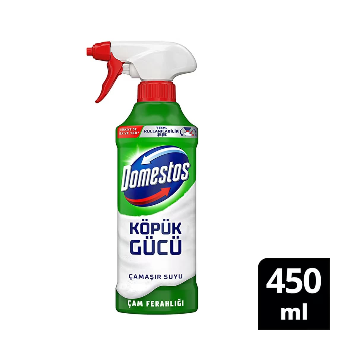 Domestos Köpük Gücü Köpük Çamaşır Suyu Çam Ferahlığı 450 ml - Gratis