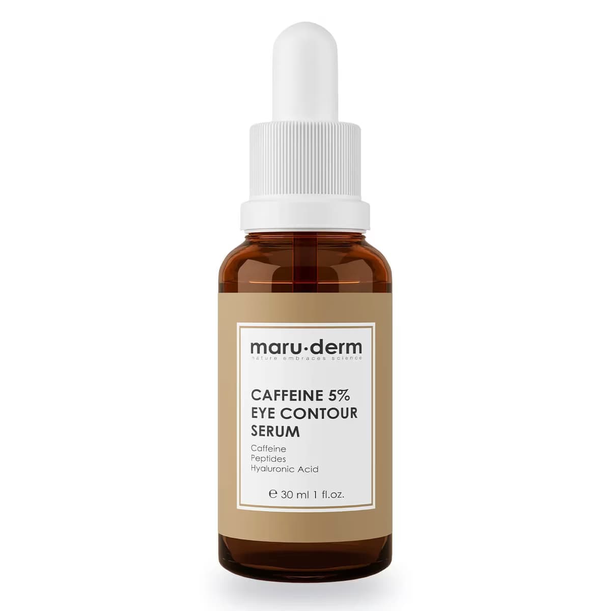 Maruderm Göz Çevresi Serumu Caffeine %5 + Peptides + Hyalüronik Asit 30 ml