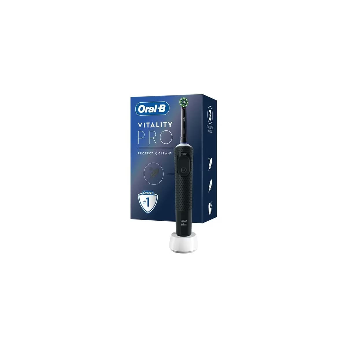Oral B Şarjlı Diş Fırçası Vitality Pro X Clean Black Box