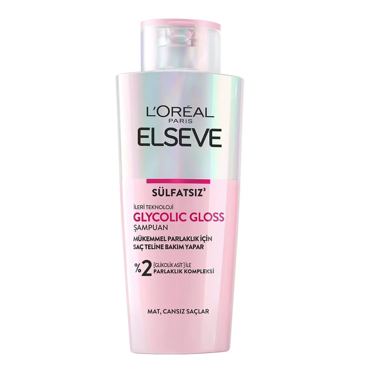 Elseve Glycolic Gloss Şampuan 200 ml