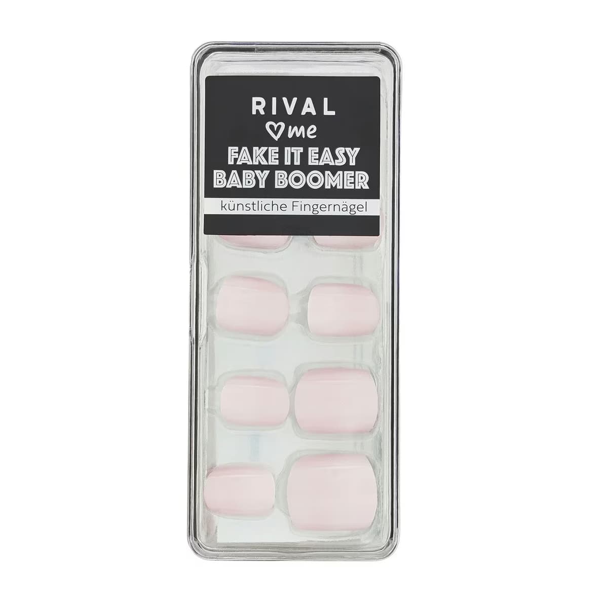 Rival Loves Me Takma Tırnak No.02 Baby Boomer Fake It Easy 24 adet