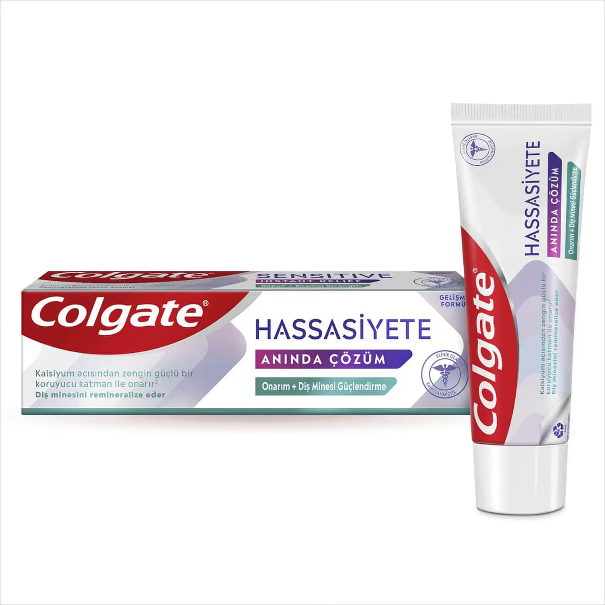Colgate Diş Macunu Hassasiyete Anında Çözüm Onarım + Diş Minesi Güçlendirme 75 ml