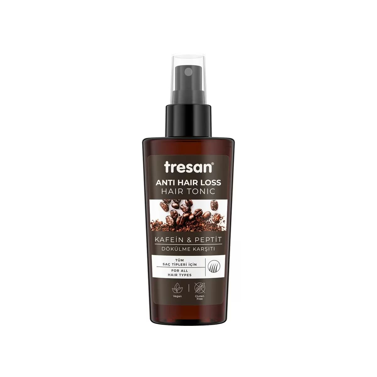 Tresan Saç Toniği Kafein & Peptit Dökülme Karşıtı 125 ml