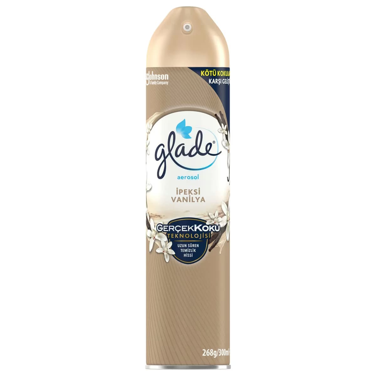 Glade Oda Kokusu Hava Tazeleyici Aerosol İpeksi Vanilya 300 ml