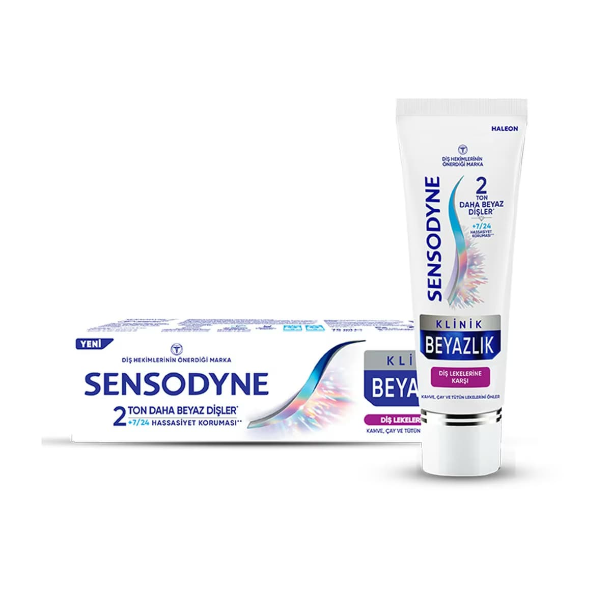 Sensodyne Diş Macunu Klinik Beyazlık Diş Lekelerine Karşı 75 ml