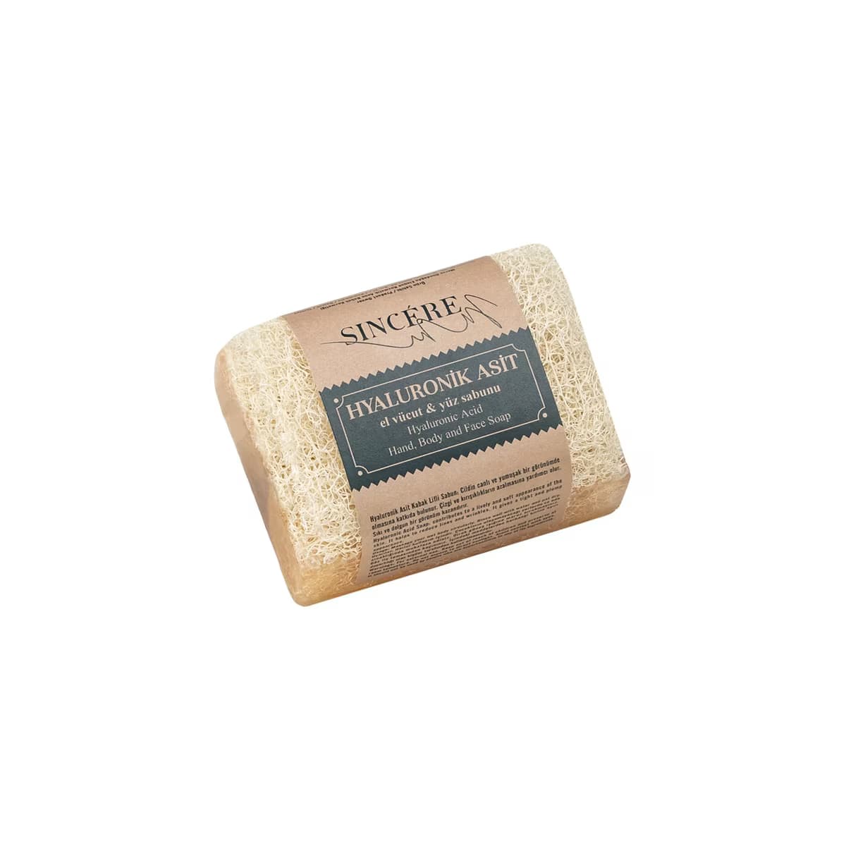 Sincere Kabak Lifli Sabun Hyaluronik Asit 120 gr