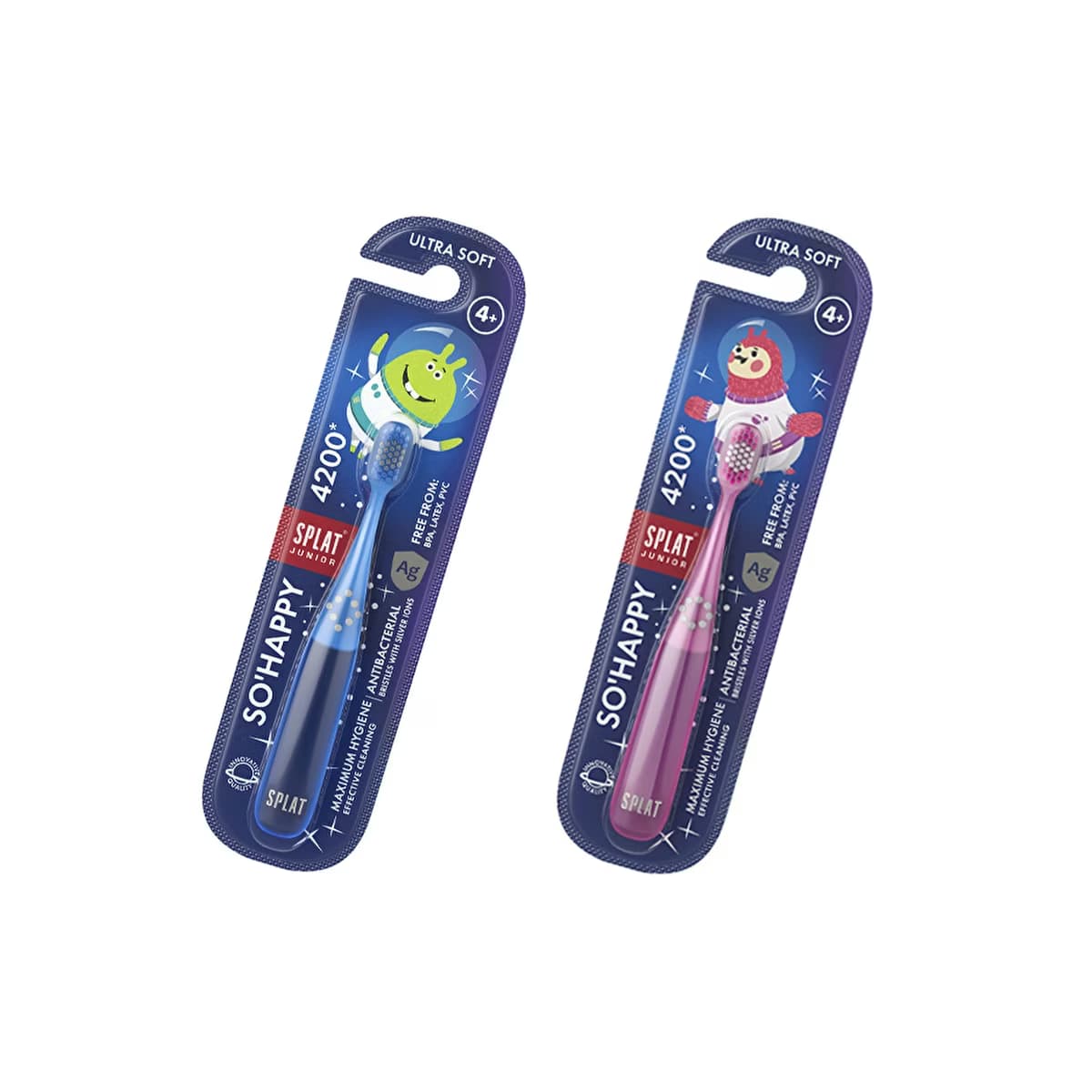 Splat Ultra Junior Çocuk Diş Fırçası - Ekstra Yumuşak (Asortili) - Gratis