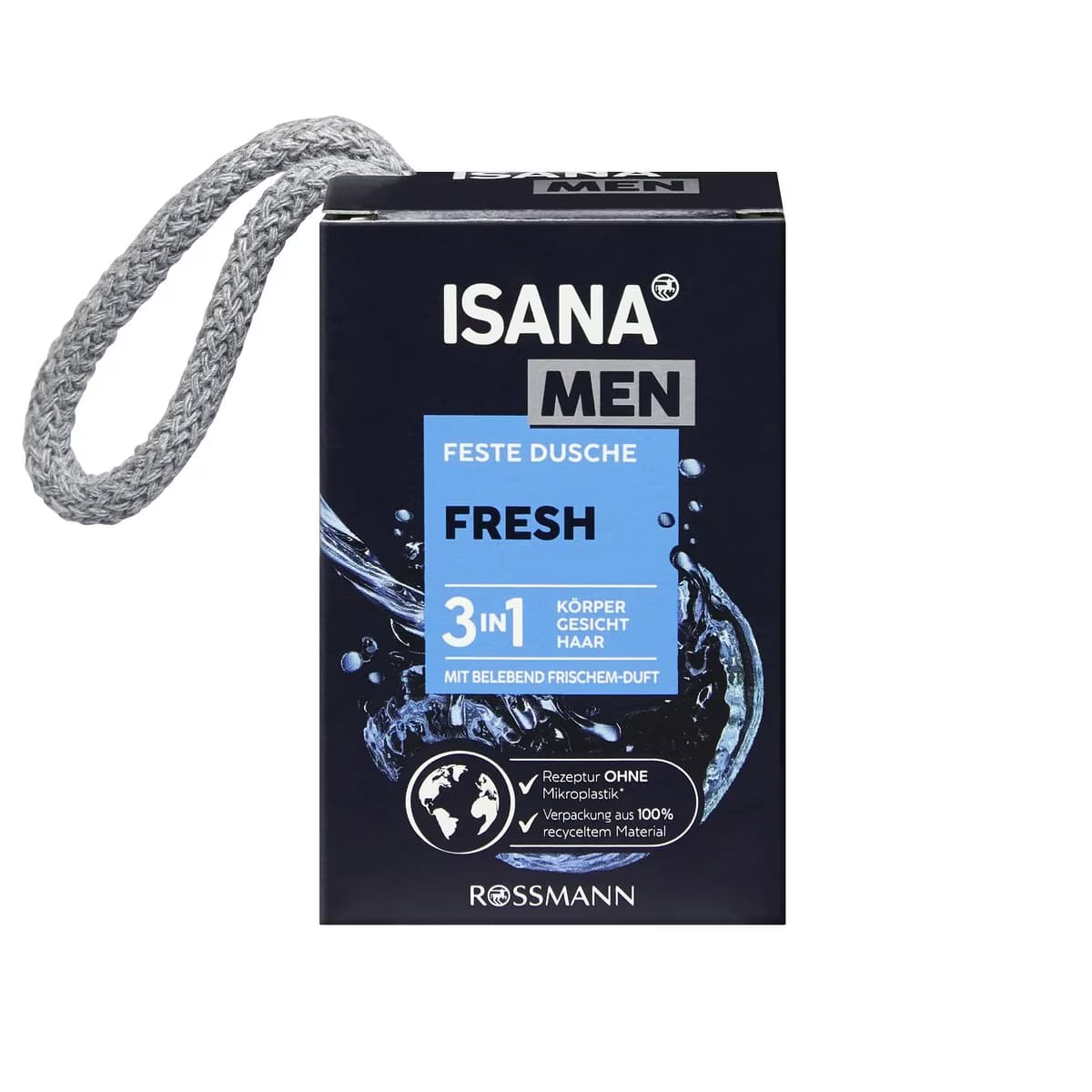 Isana Men Katı Duş Jeli 3in1 100 gr