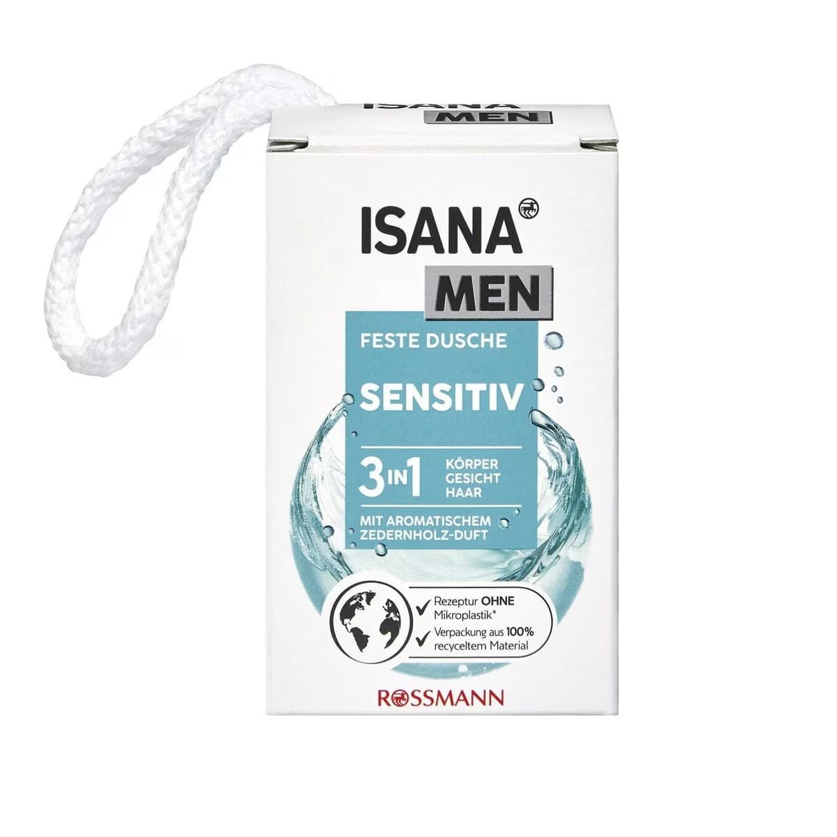 Isana Men Katı Duş Jeli Hassas 100 gr