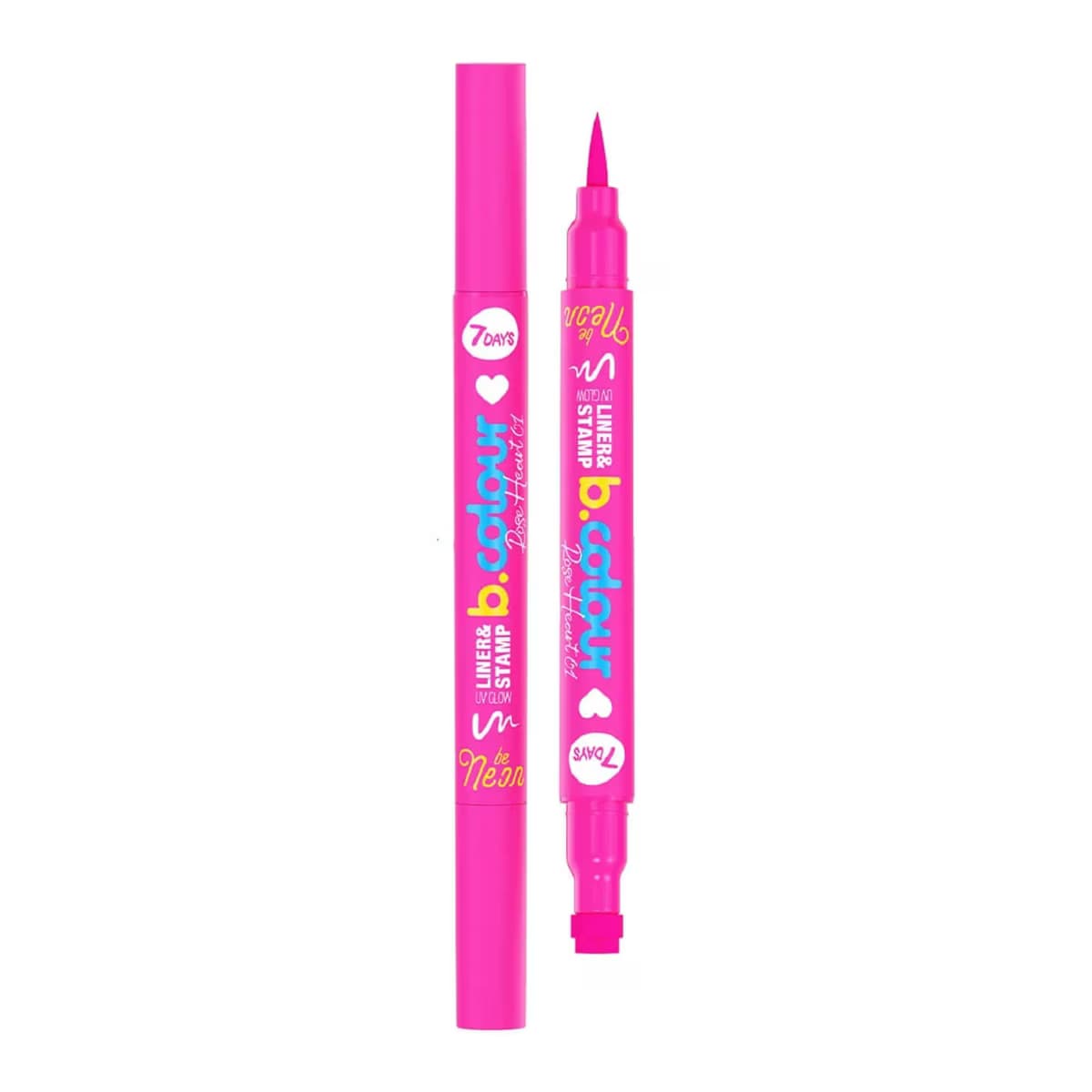7Days B.Colour Likit UV Glow Eyeliner 01 Rose Heart Pink