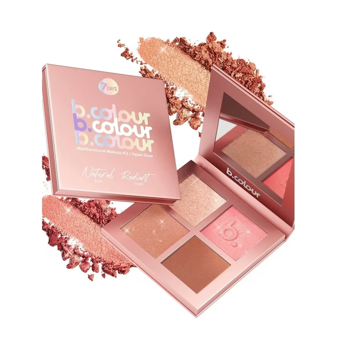7Days B.Colour Çok Amaçlı Far Paleti Hyper Glow