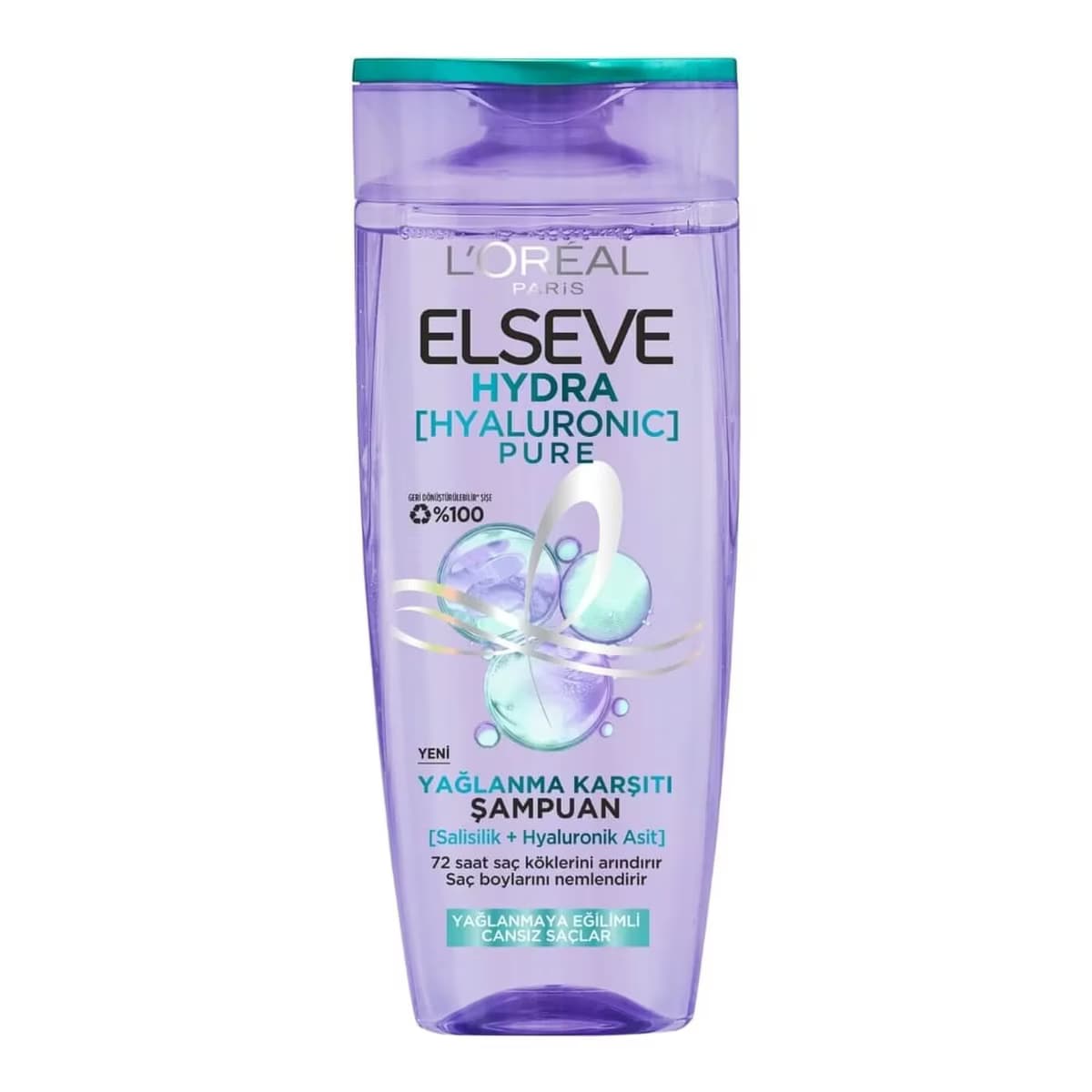 Elseve Şampuan Hydra Hyaluronic Pure Yağlanma Karşıtı Arındırıcı 300 ml