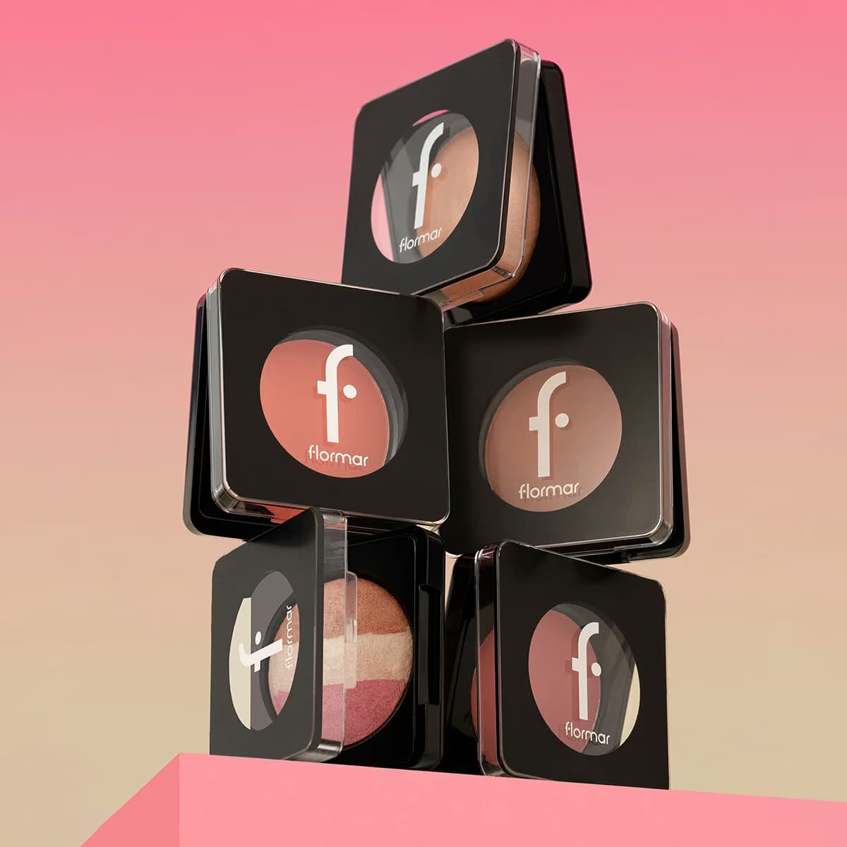 Flormar Blush-On Yüksek Pigmentli & Doğal Işıltılı Fırınlanmış Allık 059 Dusty Rose