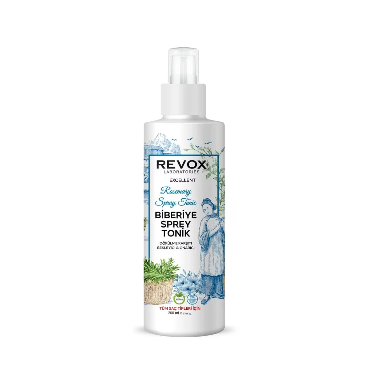 Revox Saç Toniği Biberiye Bitki Özlü Dökülme Karşıtı 200 ml