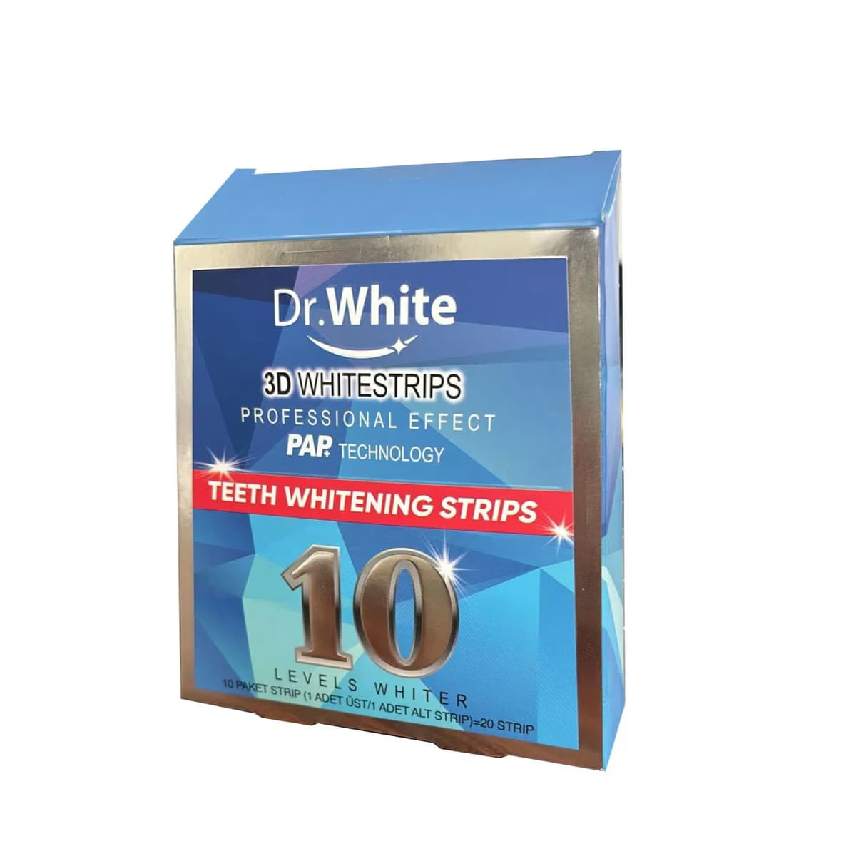 Dr. White Beyazlatıcı Strip 10'lu