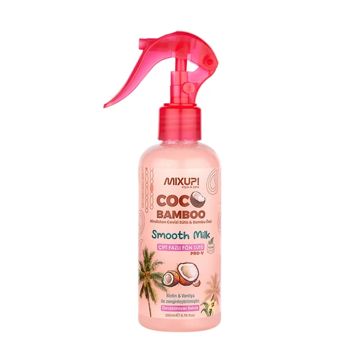 Mixup Fön Sütü Cocobamboo Smooth 200 ml