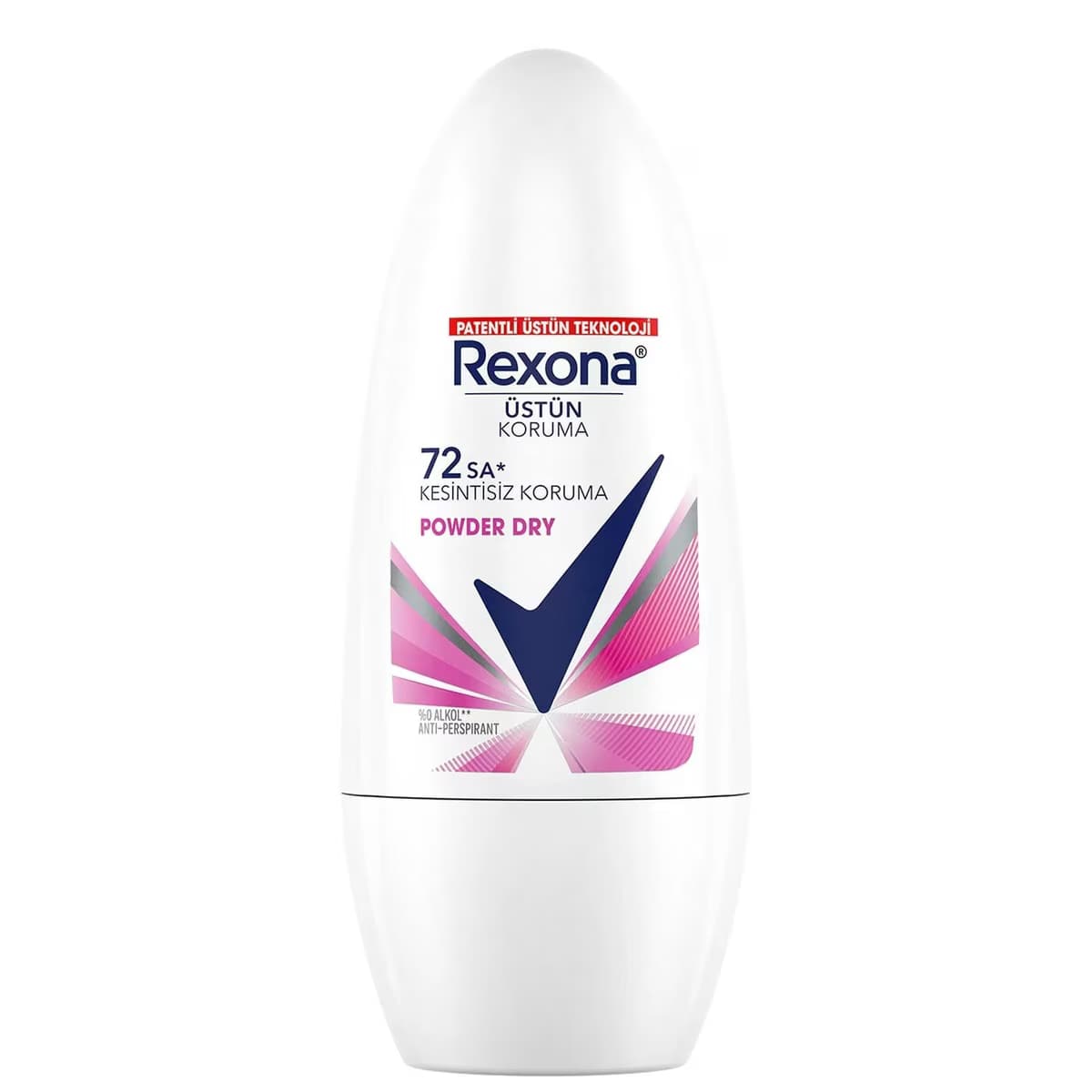 Rexona Roll On Deodorant Powder Dry 72 Saat Kesintisiz Koruma 50 ml