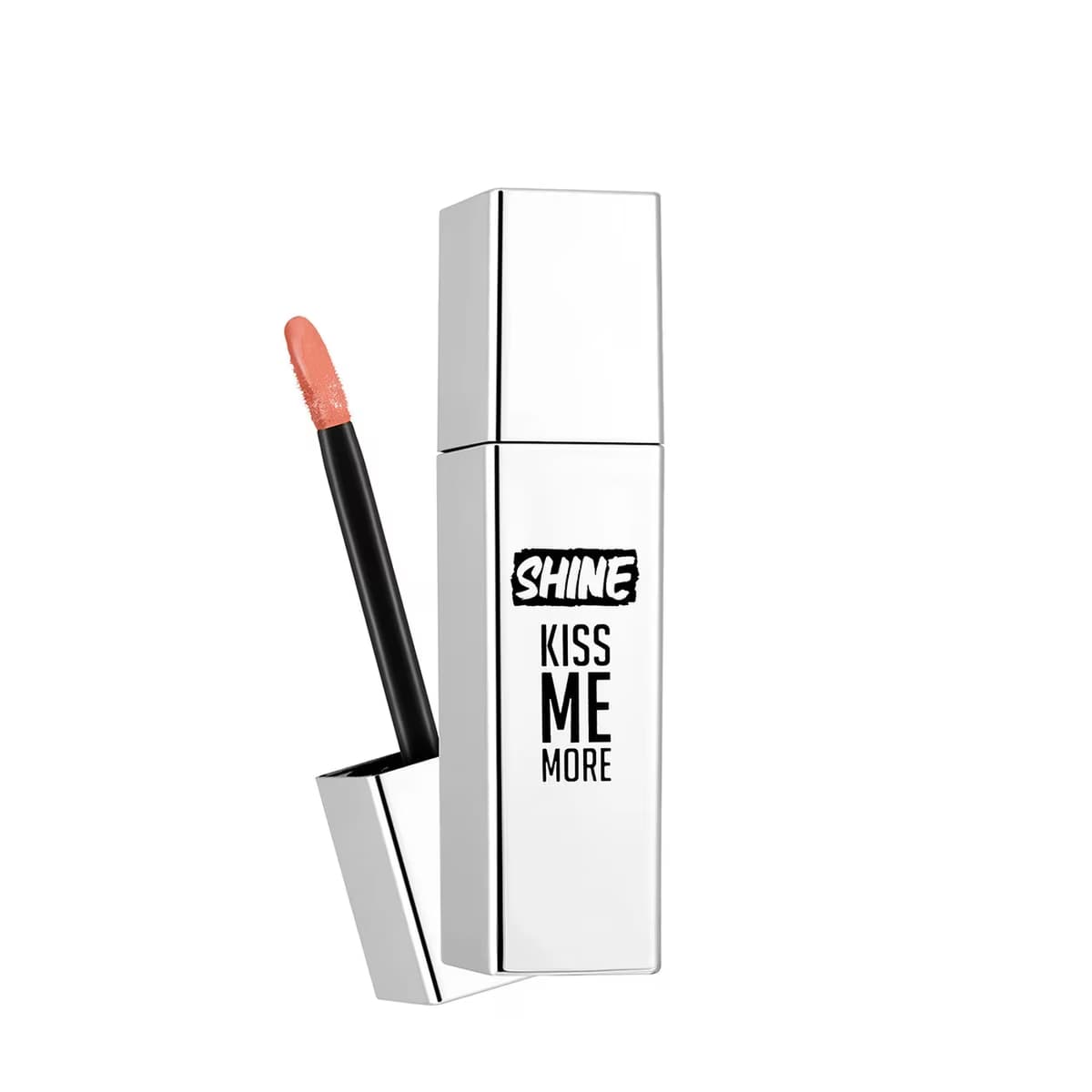 Flormar Shine Kiss Me More Uzun Süre Kalıcı Parlak Likit Ruj 002 Apricot Mamelade