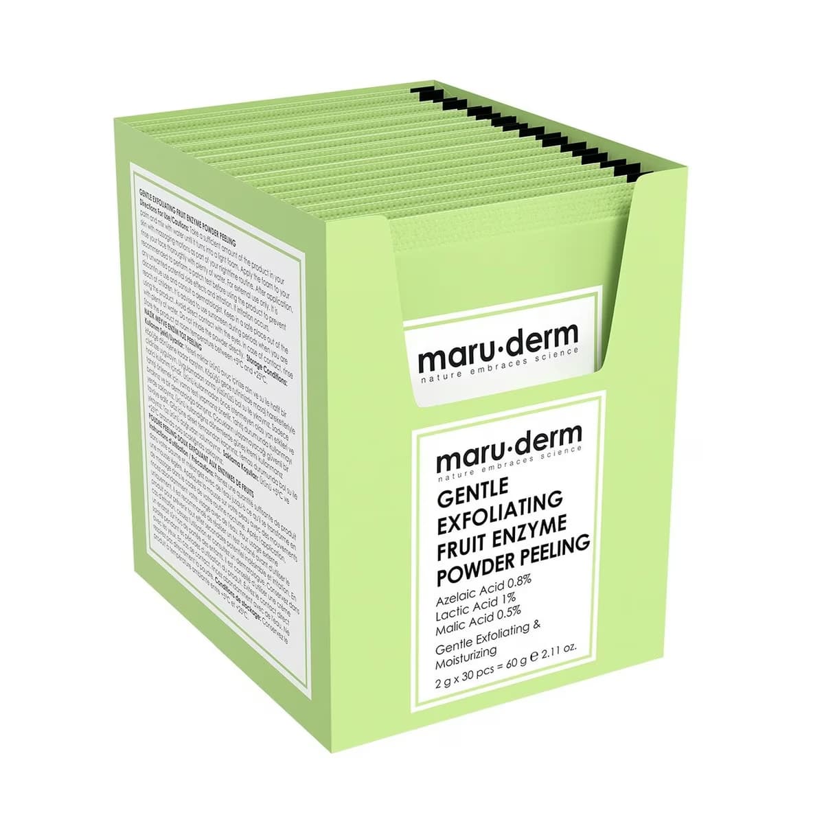 Maruderm AHA Meyve Enzim Hassas Toz Peeling 60 gr