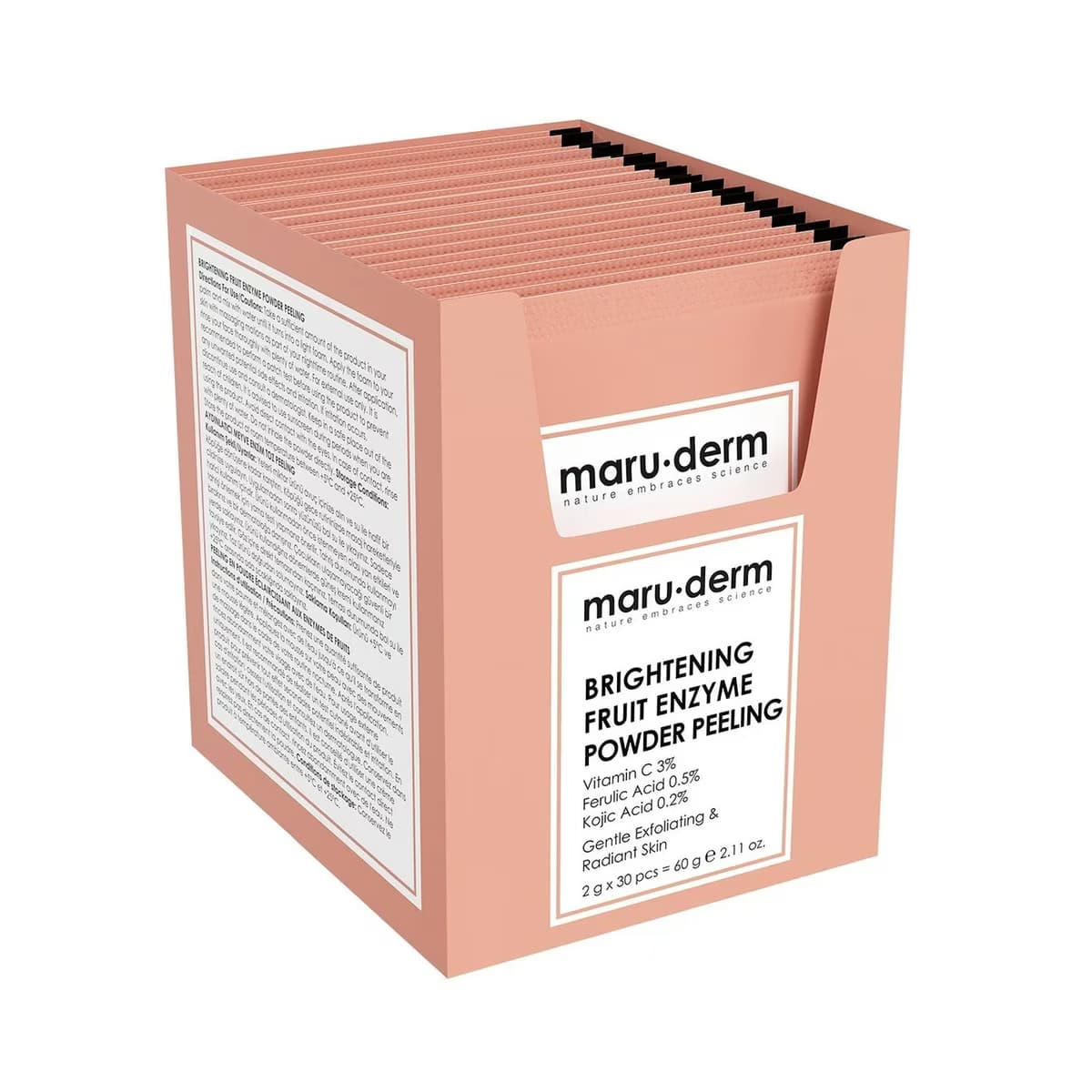 Maruderm Aydınlatıcı Meyve Enzim Toz Peeling 60 gr