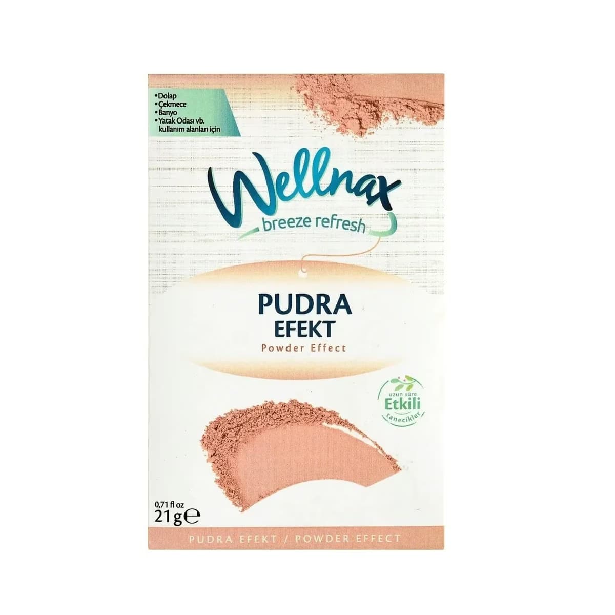 Wellnax Dolap ve Çekmece Kokusu Kesesi Pudra Efekti