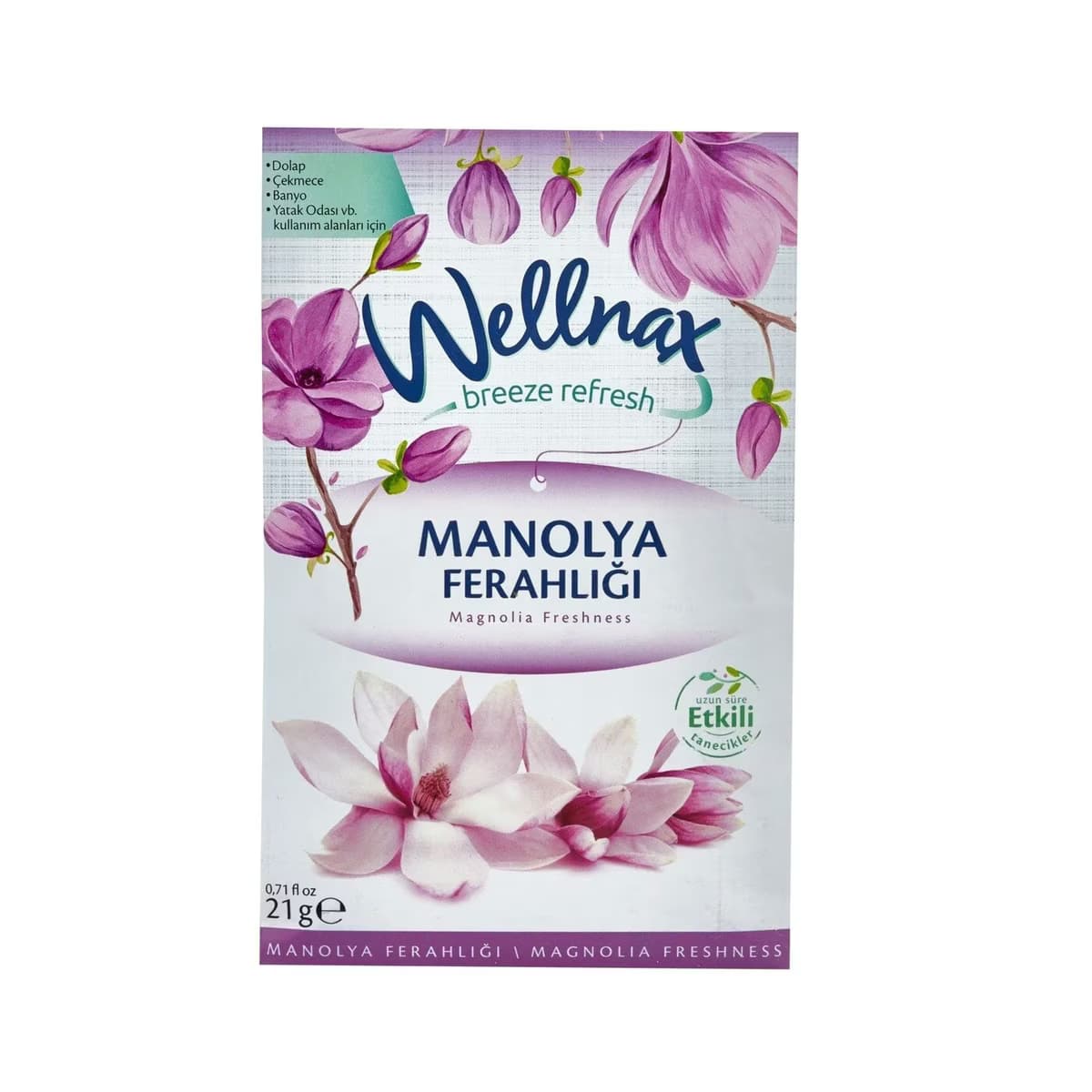 Wellnax Dolap ve Çekmece Kokusu Kesesi Manolya