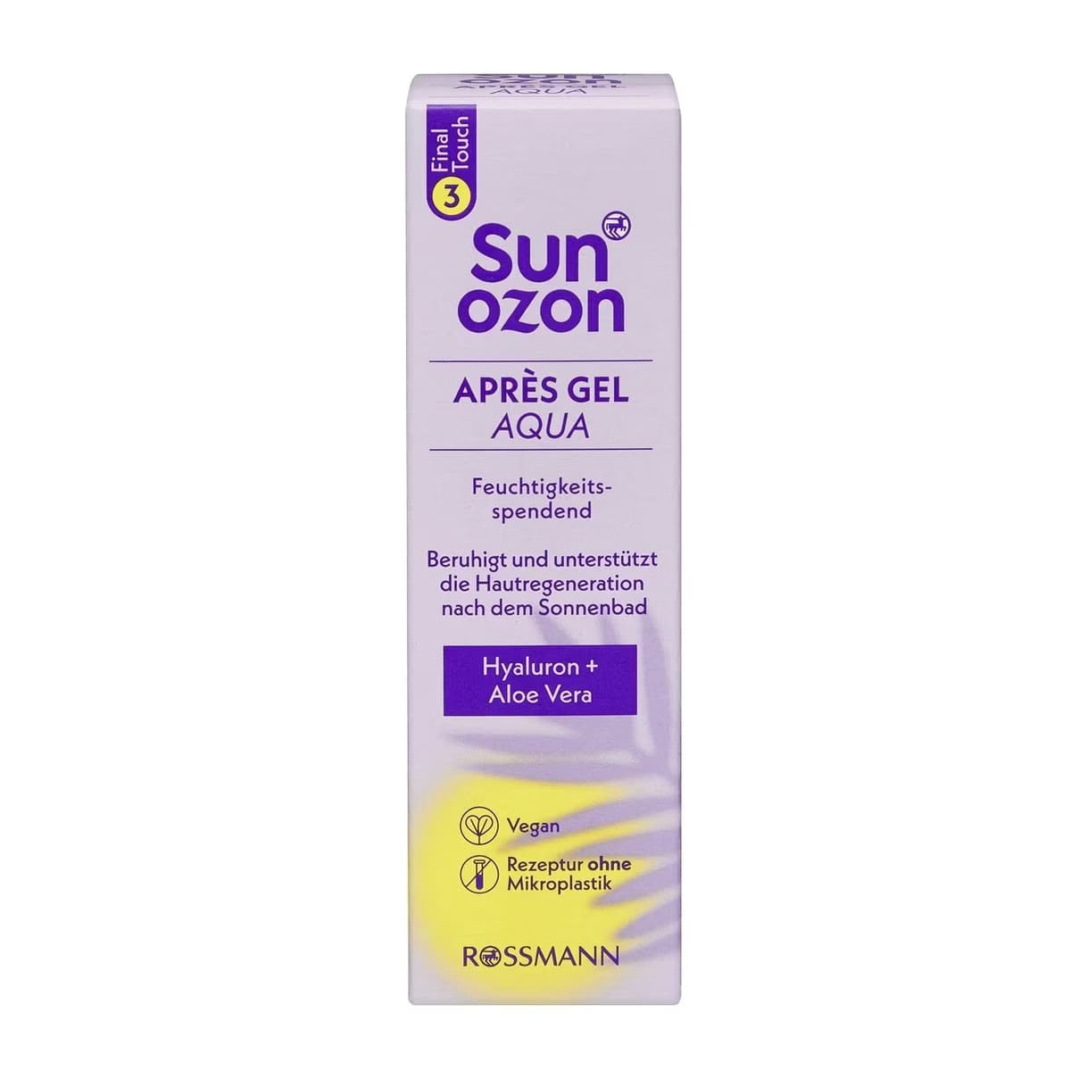 Sunozon Purple Güneş Sonrası Jel Hyaluron+Aloe Vera 50 ml