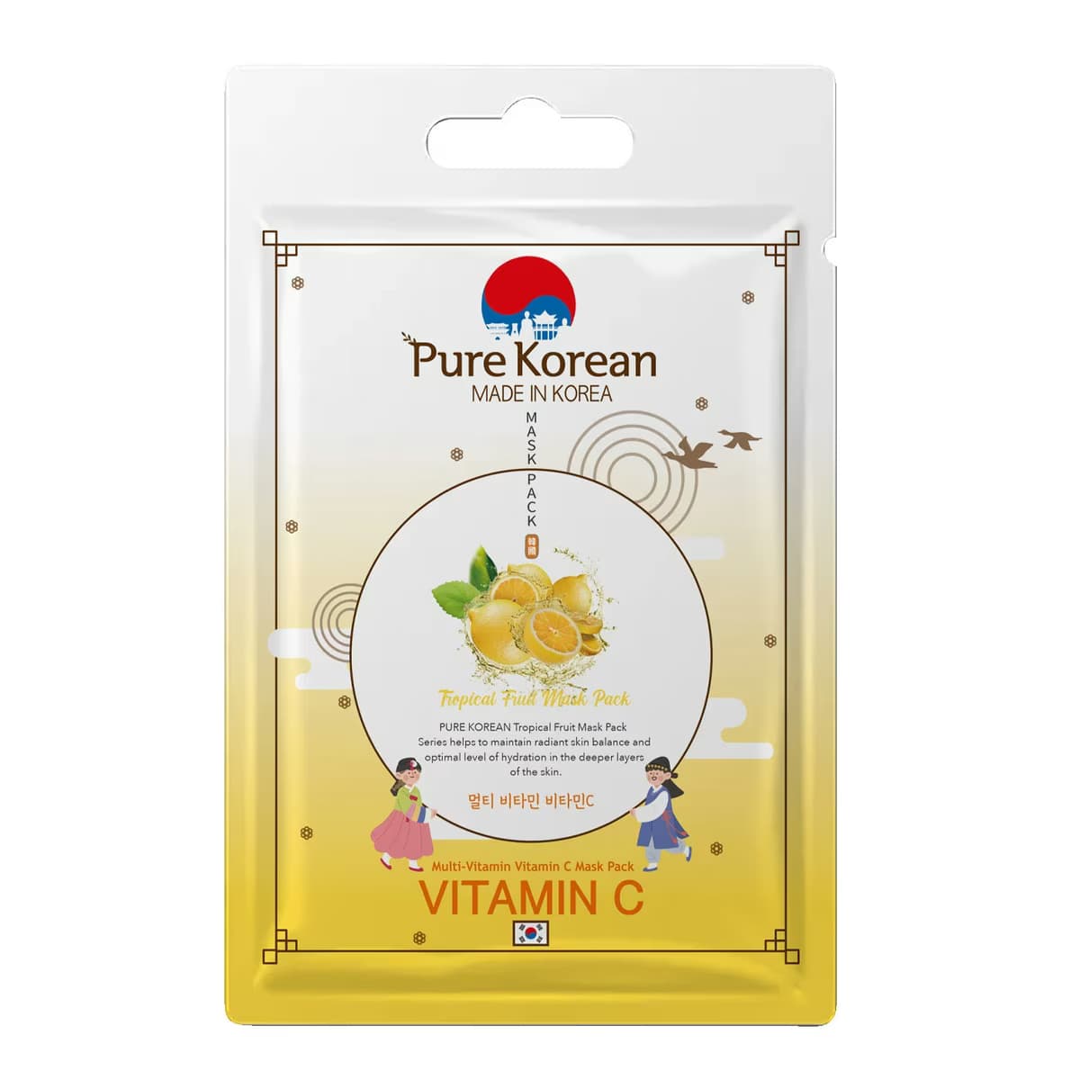 Pure Korean Multivitamin Vitamin C Maske