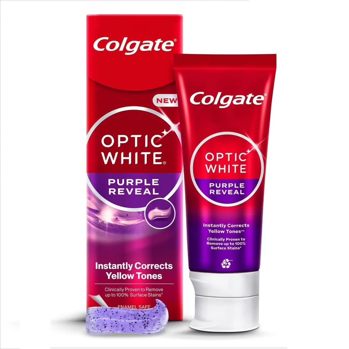 Colgate Diş Macunu Optic White Purple 75 ml