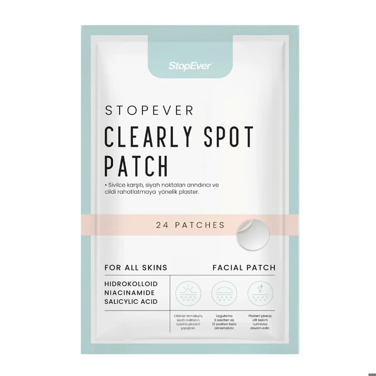 StopEver Clearly Spot Patch Akne Karşıtı 24'lü