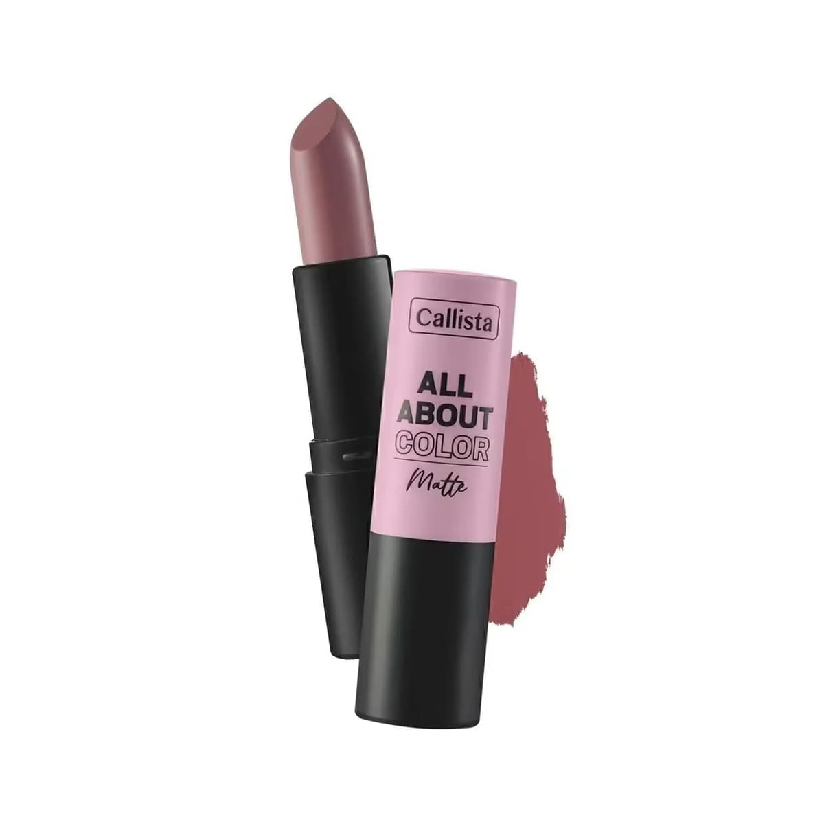 Callista All About Color Lipstick Mat Görünümlü Ruj No:503 Table For Two Pembe 1 adet