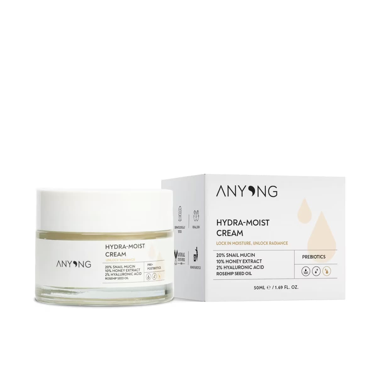 Anyong Yoğun Nemlendirici Krem Hydra Moist 50 ml
