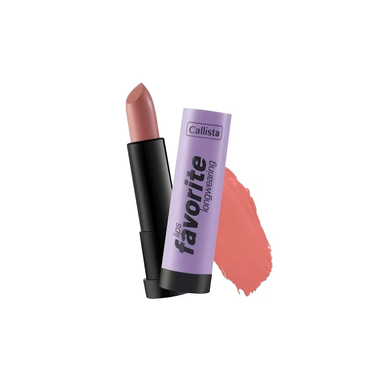 Callista Lips Favorite Longwearing Lipstick Ruj 301 Serving Looks Pembe