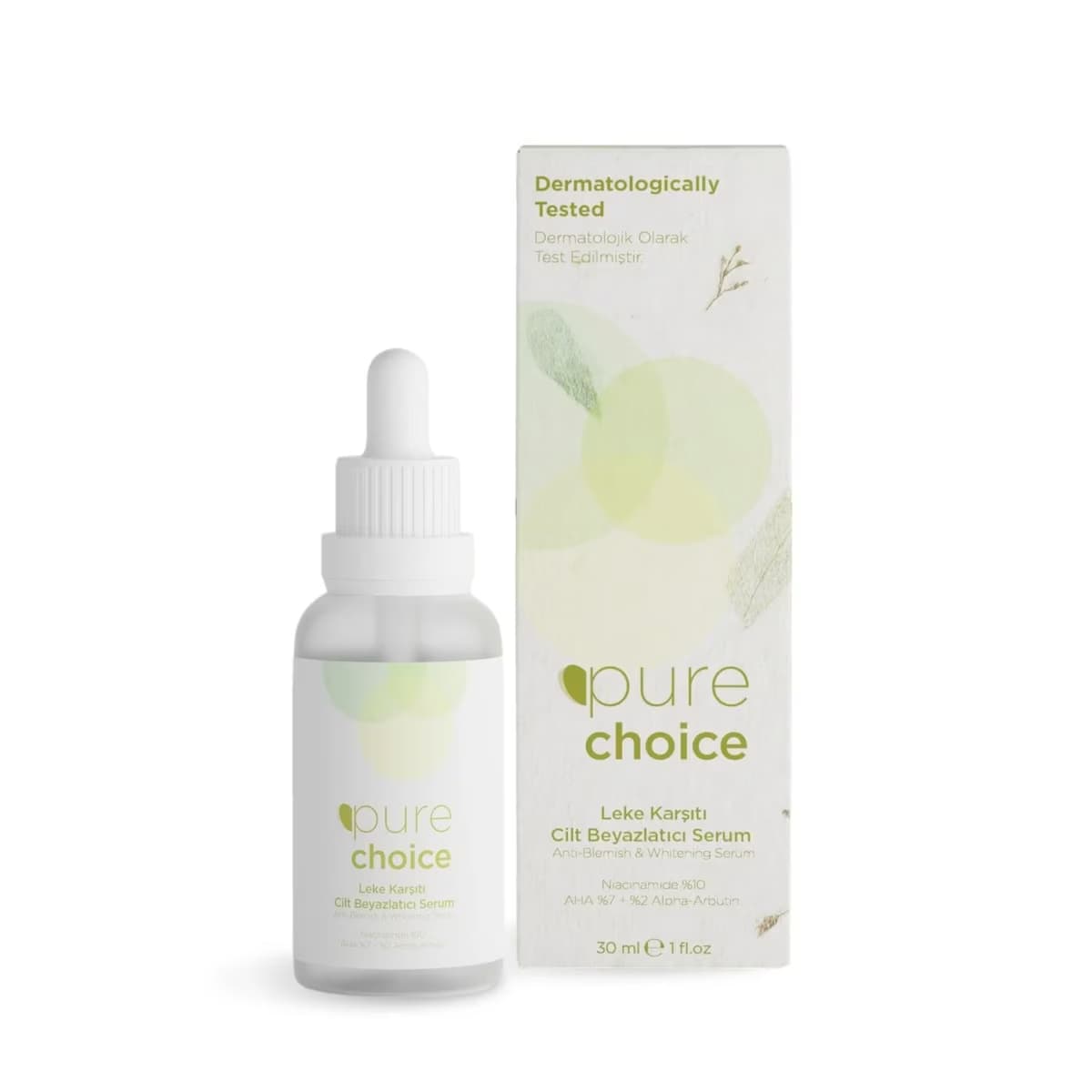 Pure Choice Leke Karşıtı Cilt Beyazlatıcı Serum 30 ml