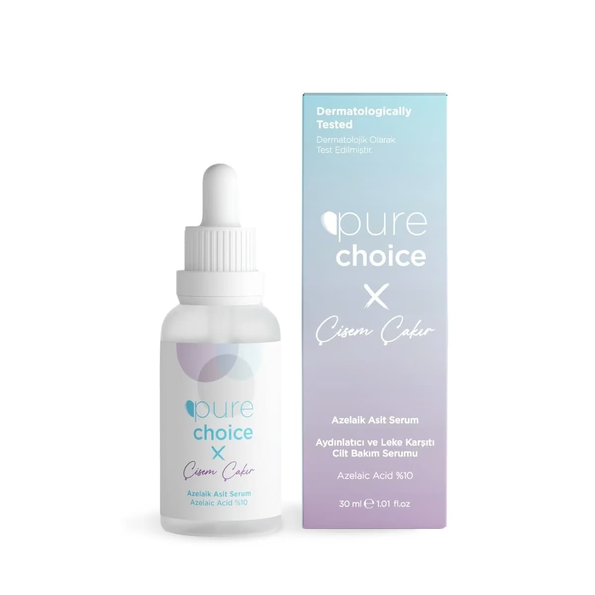 Pure Choice X Çisem Çakır Azelaik Asit Serum Aydınlatıcı ve Leke Karşıtı 30 ml