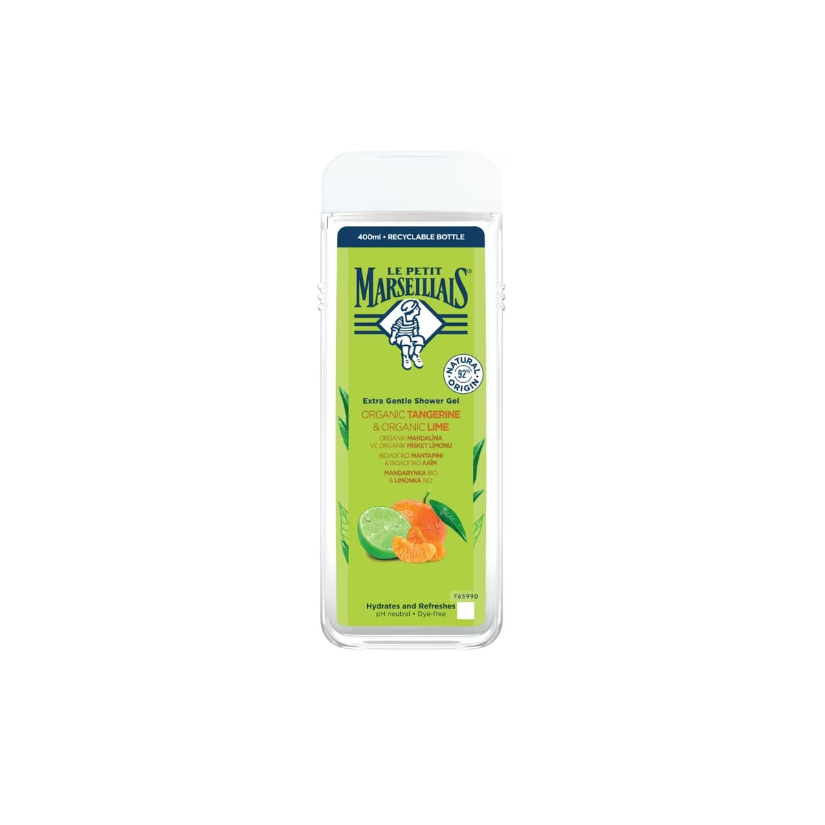 Le Petit Marseillais Ekstra Yumuşak Formüllü Duş Jeli Organik Mandalina ve Organik Misket Limonu 400 ml - Gratis