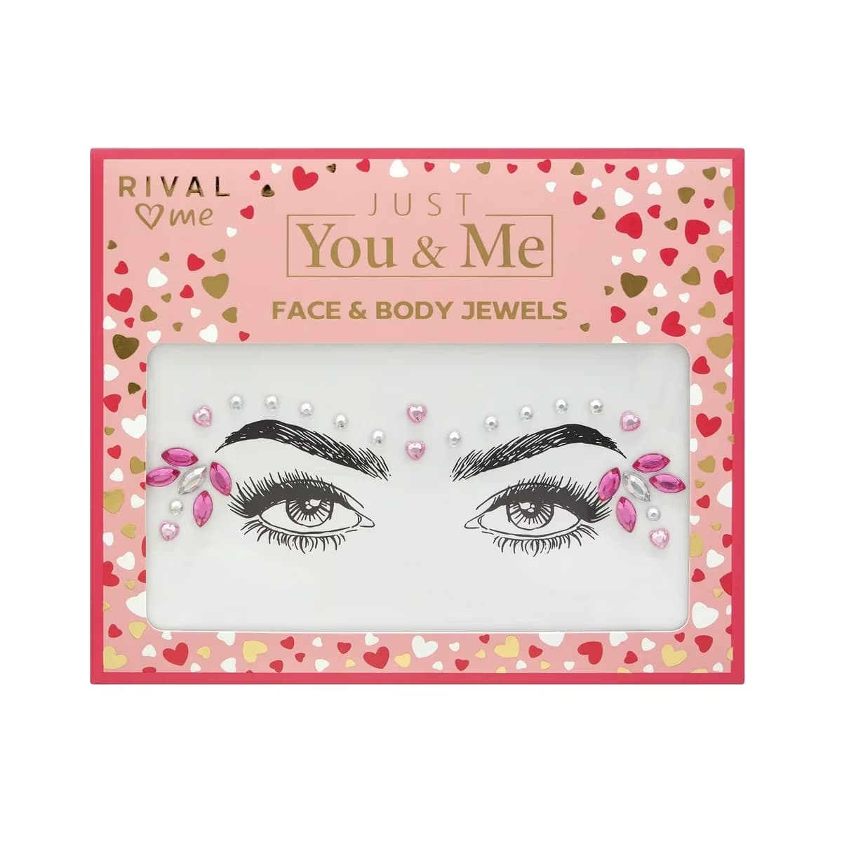 Rival Loves Me Just You & Me Yüz Mücevherleri