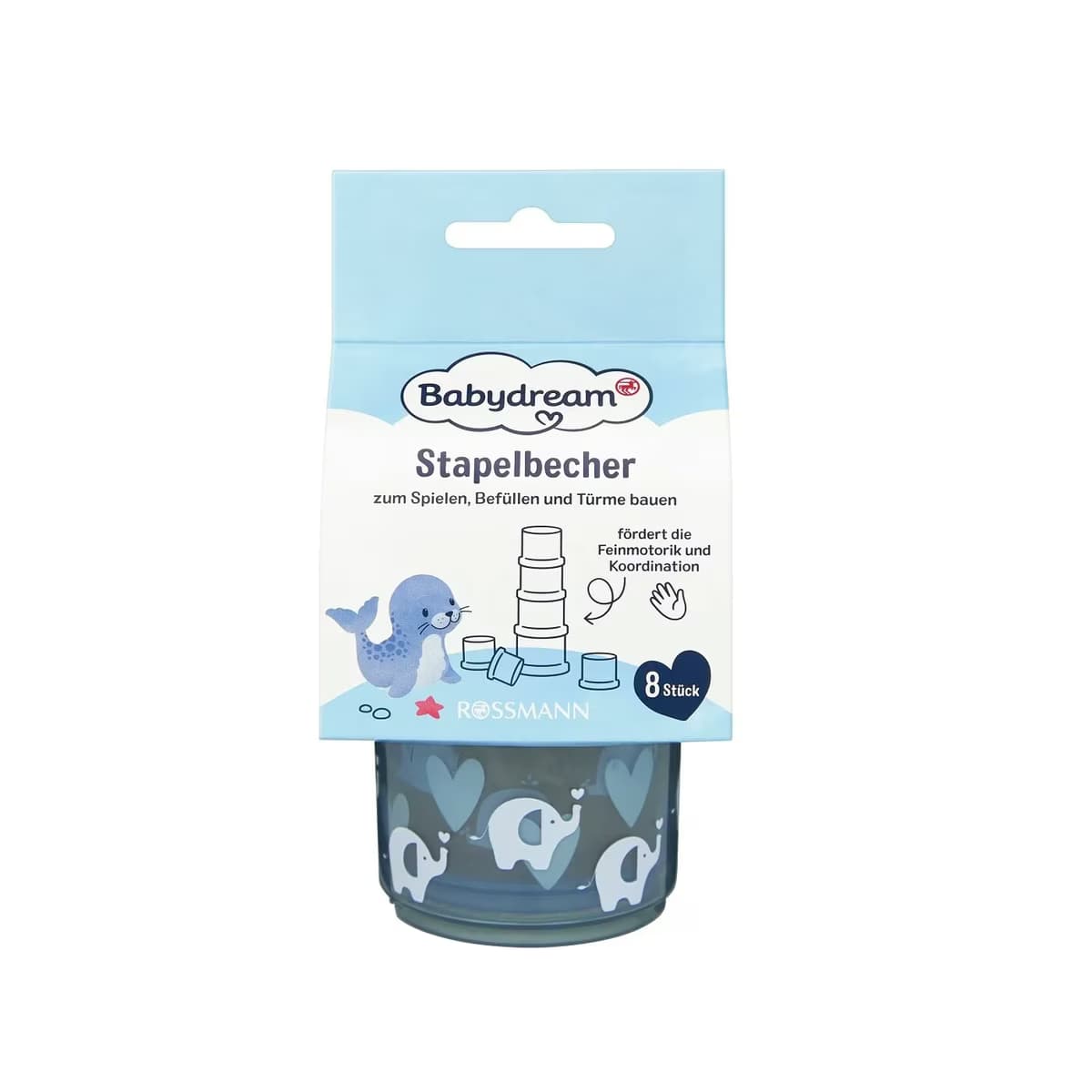 Babydream Eğitsel Oyun Bardakları 8 Adet