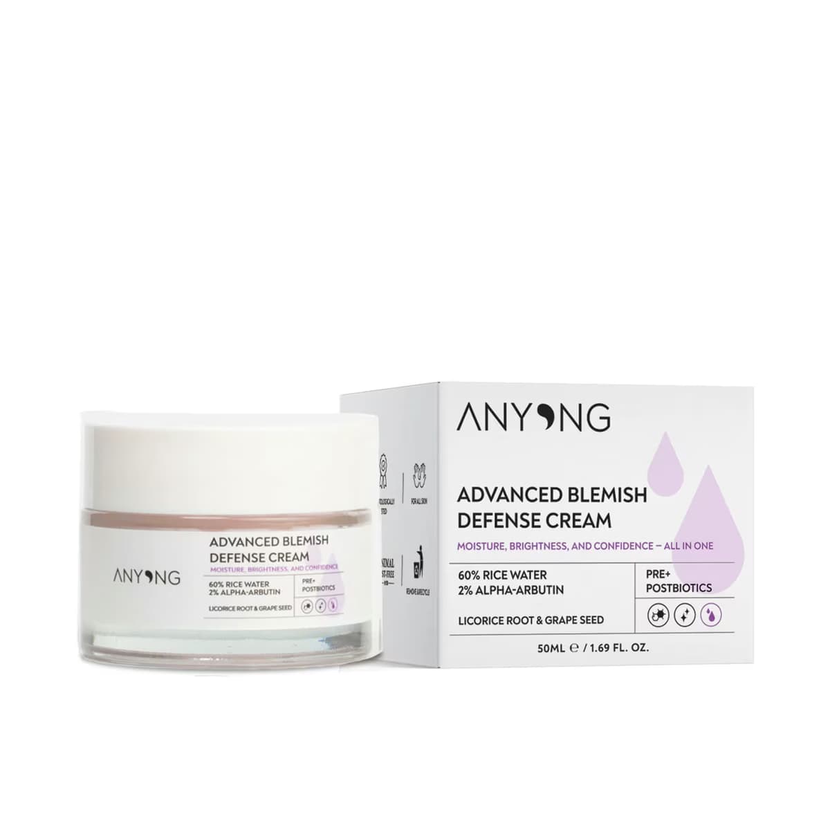 Anyong Nemlendirici Krem Advanced Blemish Defense 50 ml