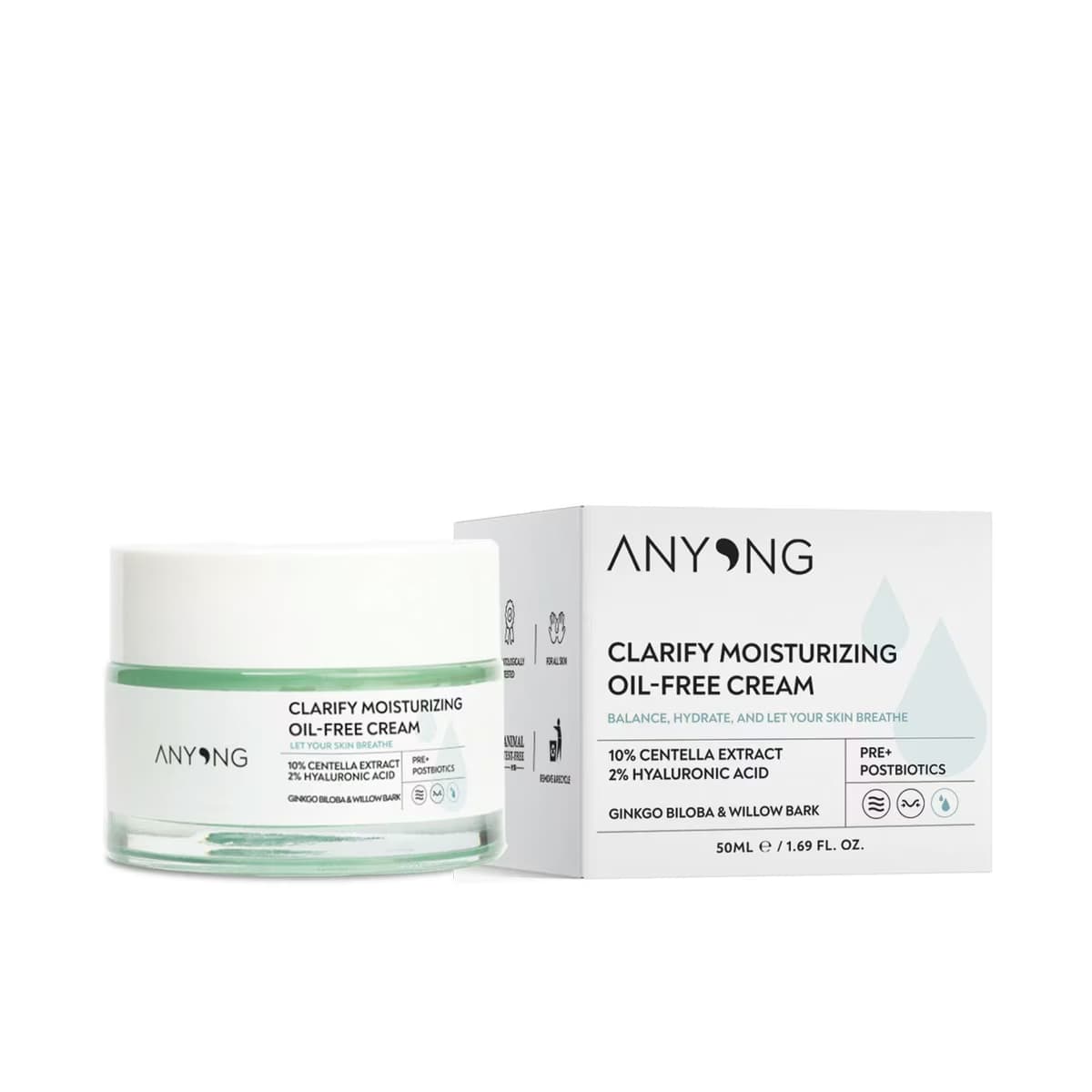 Anyong Nemlendirici Krem Clarify Oil Free 50 ml