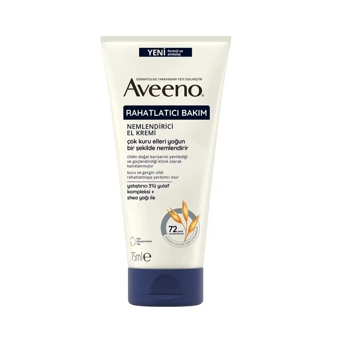 Aveeno Rahatlatıcı ve Onarıcı El Kremi Kuru Ciltler 75 ml