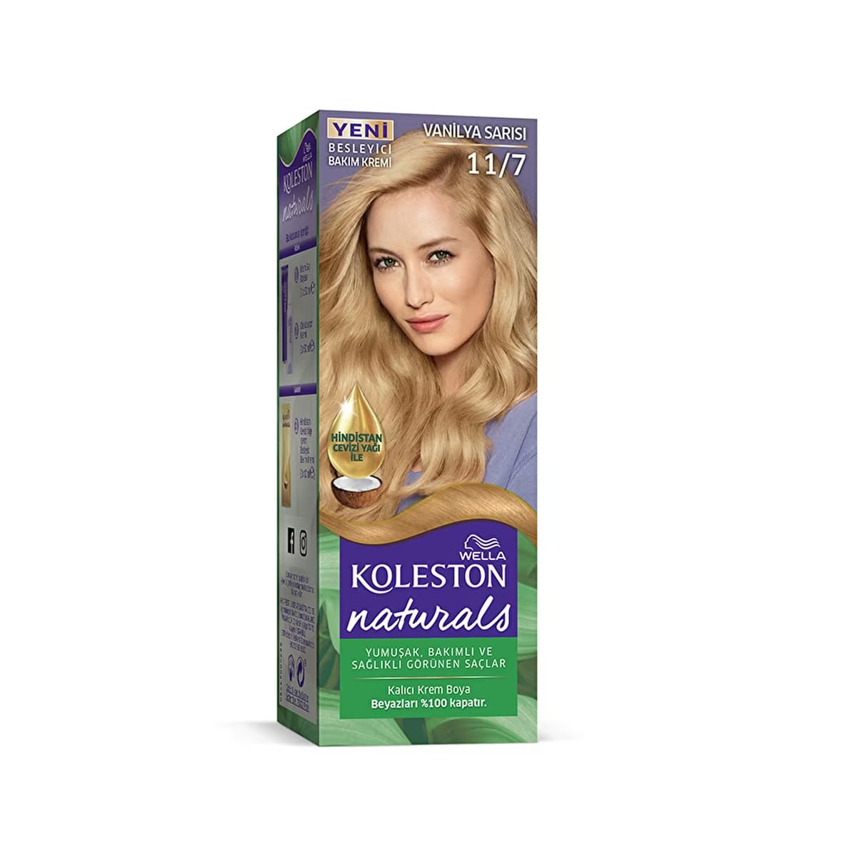Wella Koleston Naturals Saç Boyası 11/7 Vanilya Sarısı - Gratis