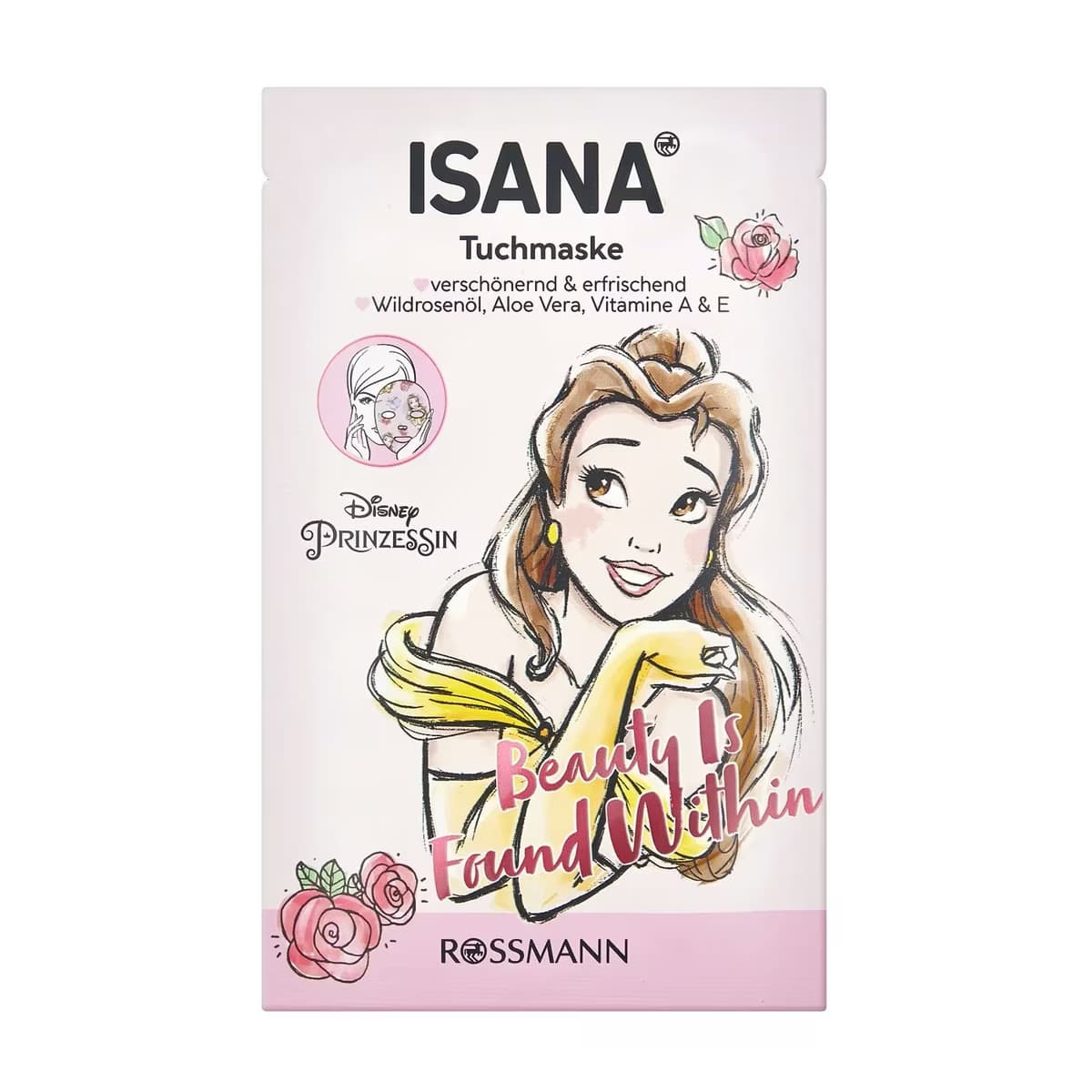 Isana Disney Kağıt Maske Belle
