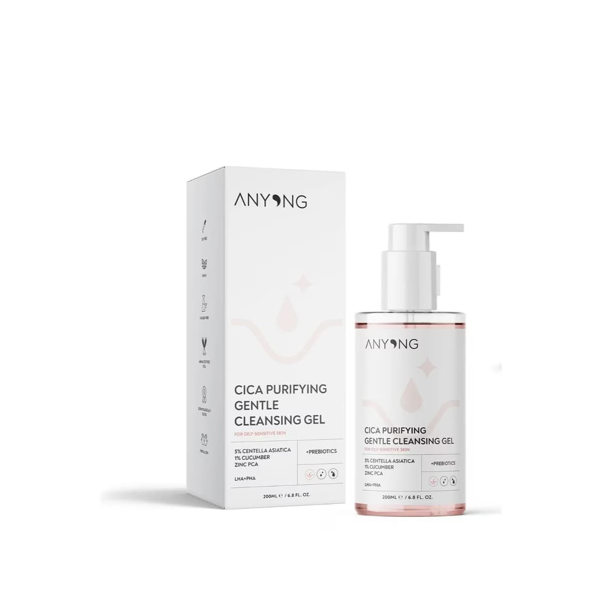 Anyong Centalla Cica Arındırıcı Nazik Temizleme Jeli 200 ml