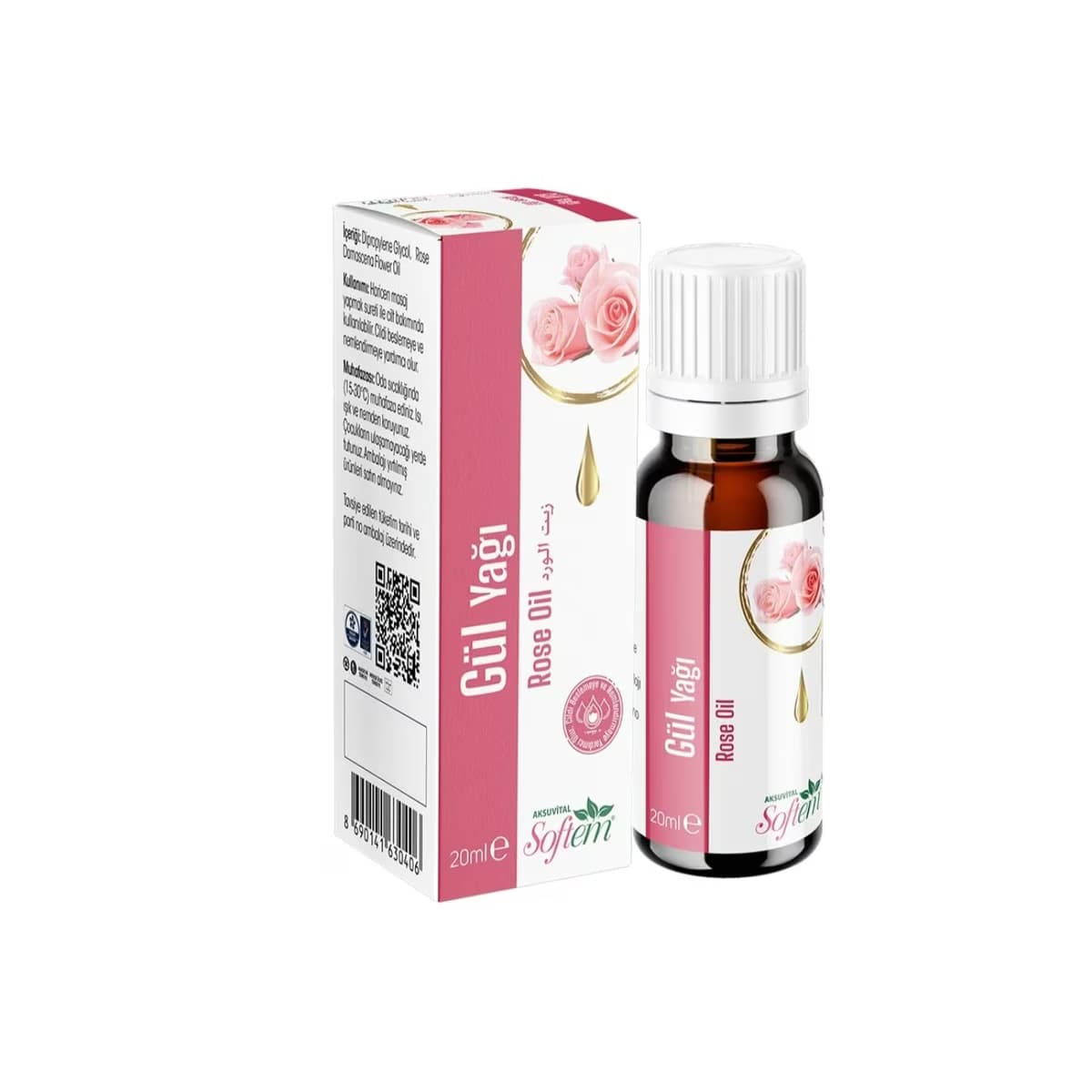 Softem Gül Yağı 20 ml