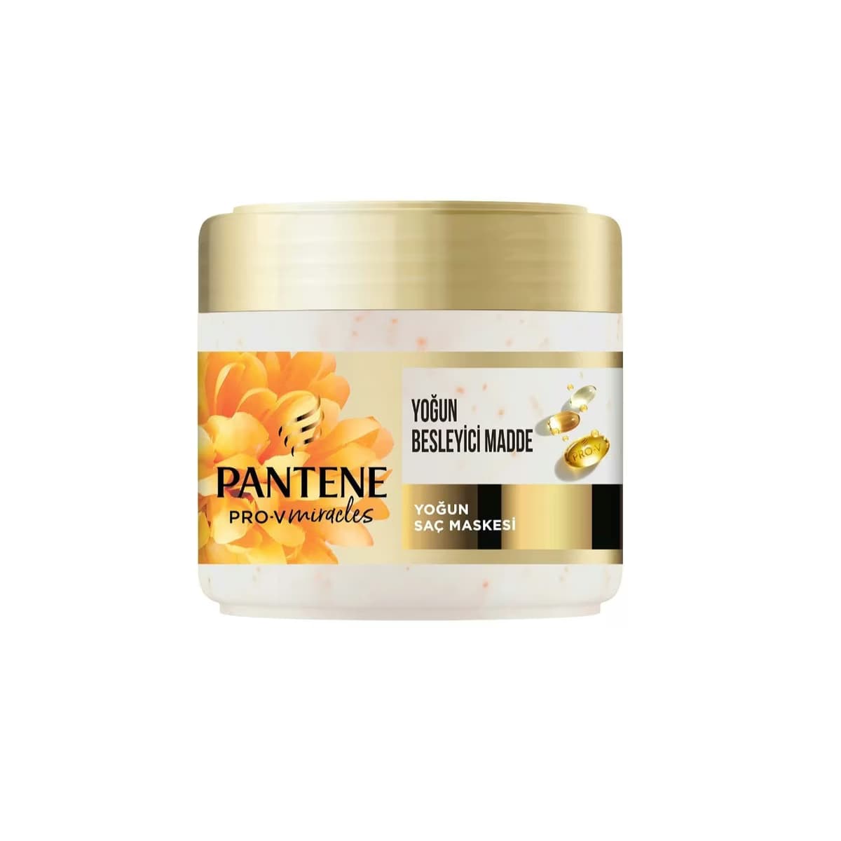 Pantene Pro-V Miracles Frizz No More Elektriklenme Karşıtı Maske Kuru ve Kıvırcık Saçlar İçin 300 ml